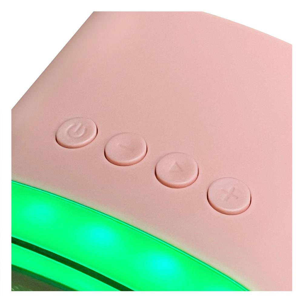 ลำโพงบลูทูธพร้อมไมค์ COMPRO OB-04 สีชมพู