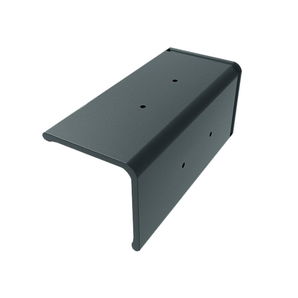 ครอบปั้นลมแผ่นเรียบ DURAONE สีเทาบารมี