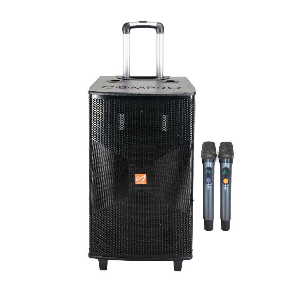 ลำโพงล้อลากพร้อมไมค์ COMPRO CO-3500