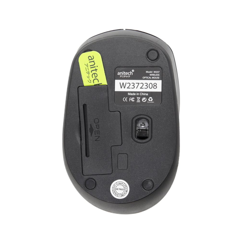 เมาส์ไร้สาย ANITECH W237 สีดำ