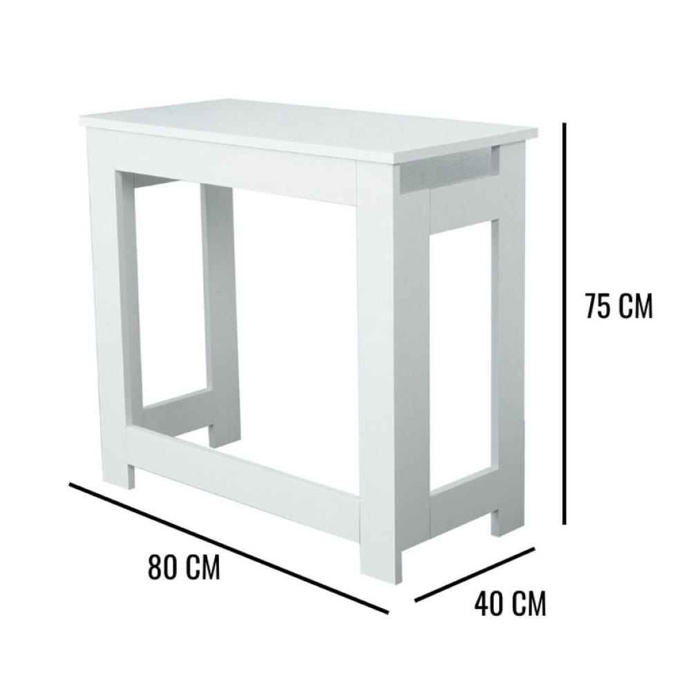 โต๊ะอเนกประสงค์ LUVORA FLEXI02 LVR0006 สีขาว