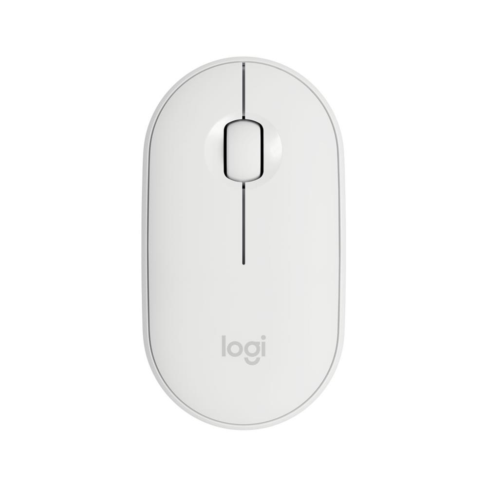 เมาส์ไร้สาย LOGITECH M350S สีขาว