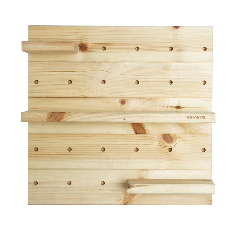 ชั้นแขวนผนัง LUVORA SWIFT03 34 ซม. สีไม้อ่อน