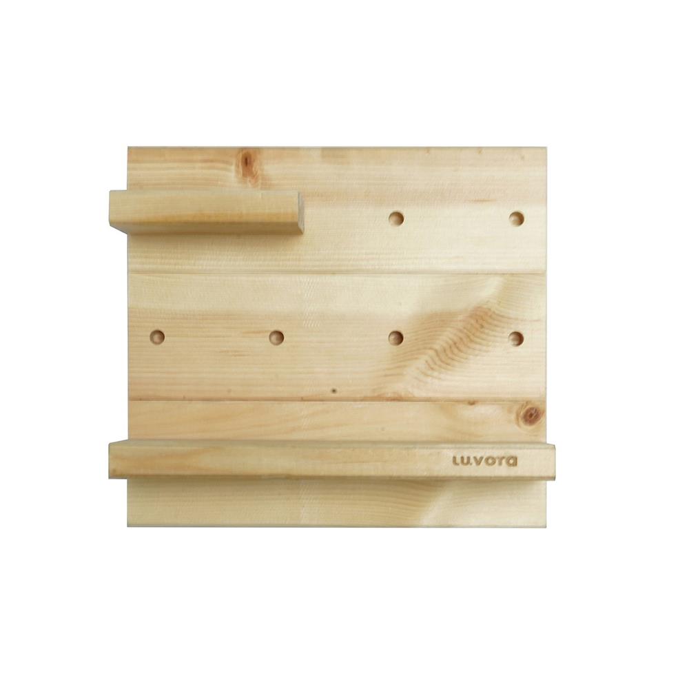 ชั้นแขวนผนัง LUVORA SWIFT01 22 ซม. สีไม้อ่อน