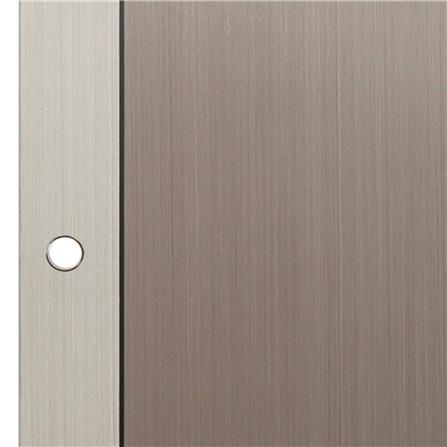 ประตูภายใน UPVC AZLE L0A-G2C 80X200 ซม. สี ASH/STONE GREY เจาะลูกบิด_2