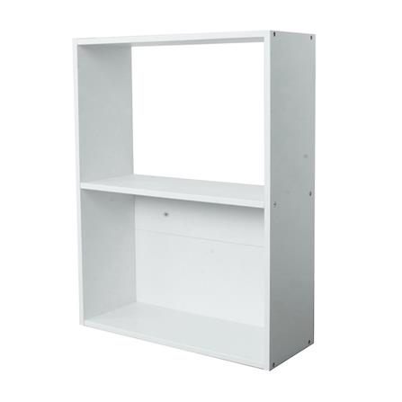 ชั้นวางของโล่ง 2 ชั้น LUVORA SHIFTEX02 LVR0010 60 ซม. สีขาว