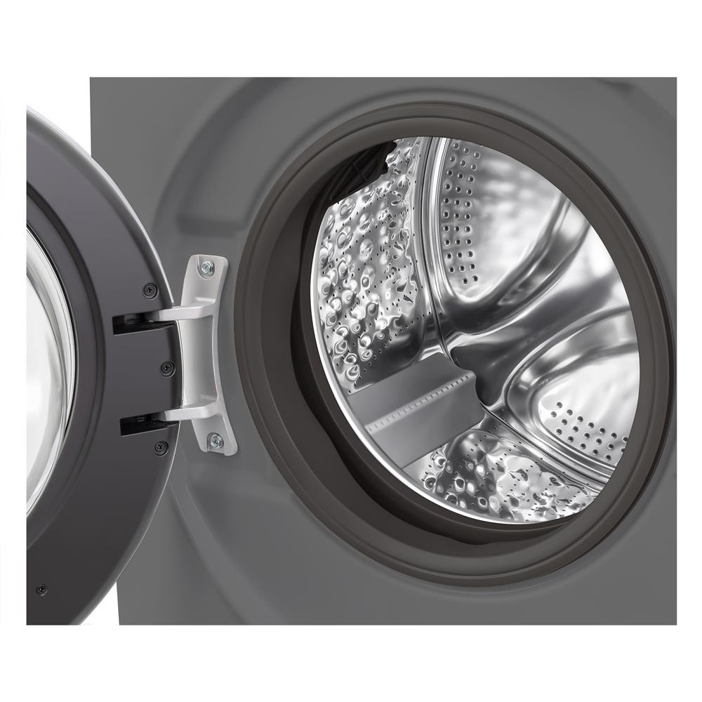 เครื่องซักผ้าฝาหน้า SHARP ES-FH10BT-B 10 กก. 1400 รอบ อินเวอร์เตอร์ สีเทา