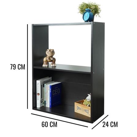 ชั้นวางของโล่ง 2 ชั้น LUVORA SHIFTEX02 LVR0011 60 ซม. สีน้ำตาล_5