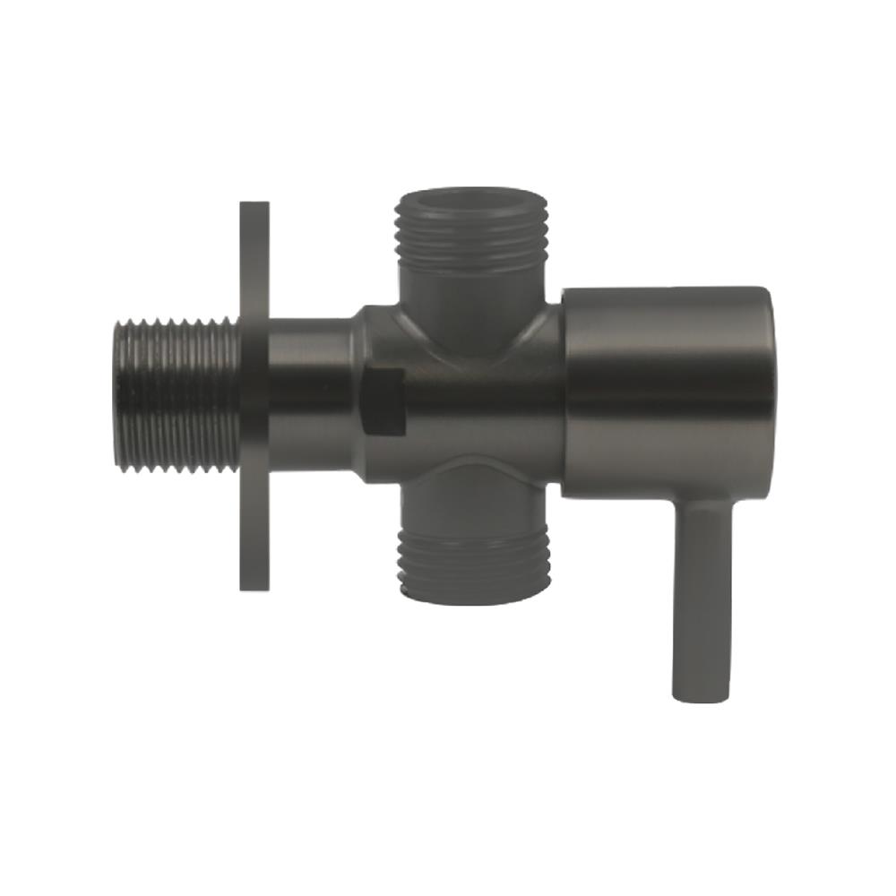 สต๊อปวาล์ว 2 ทาง HONS SV5001-2 สีเทา