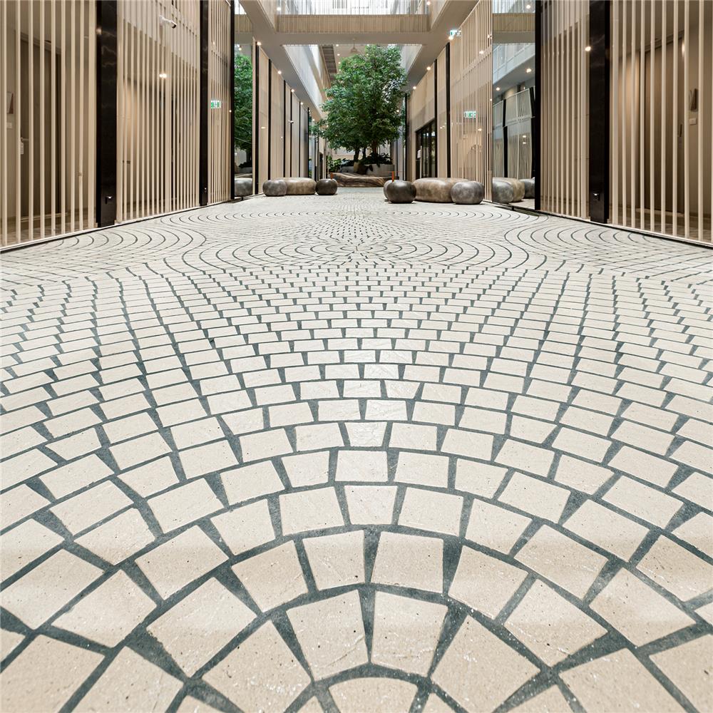 กระเบื้องดินเผาคางหมู 6x10 ซม. KENZAI ฟูจิ ไทล์ สีมูนไลท์ 70P