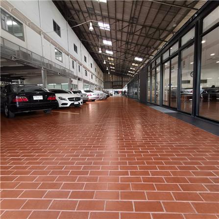 กระเบื้องดินเผา 4x8 นิ้ว KENZAI เอ็กทรูด ไทล์ โรซ่า 30P_2