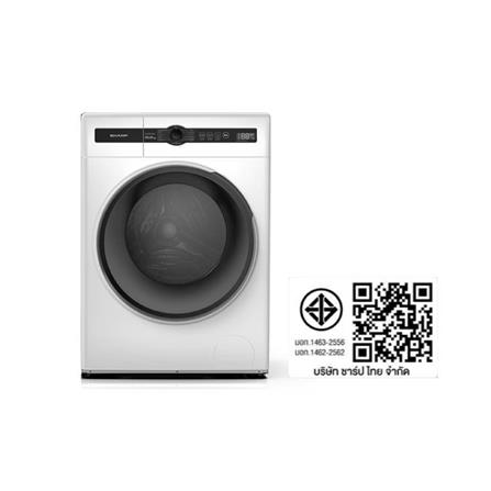 เครื่องซักผ้าฝาหน้า SHARP ES-FH10AT-W 10 กก. 1400 รอบ อินเวอร์เตอร์ สีขาว_8