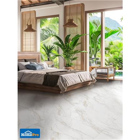 กระเบื้องพื้นพอร์ซเลน 60x120 ซม. TARA ไอน์สไตน์ ขาว A 2.16 ตร.ม._3