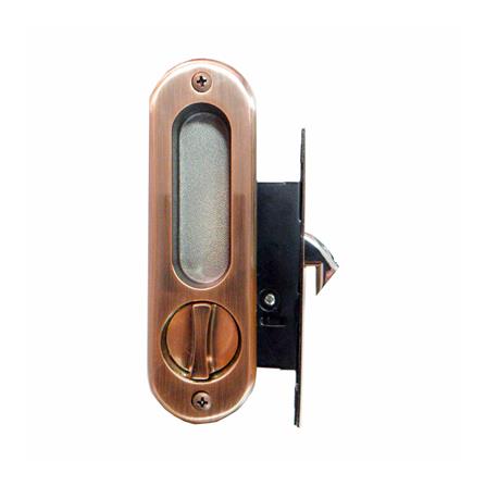 มือจับบานเลื่อนห้องน้ำ SOLEX 252 สีทองแดงรมดำ_0