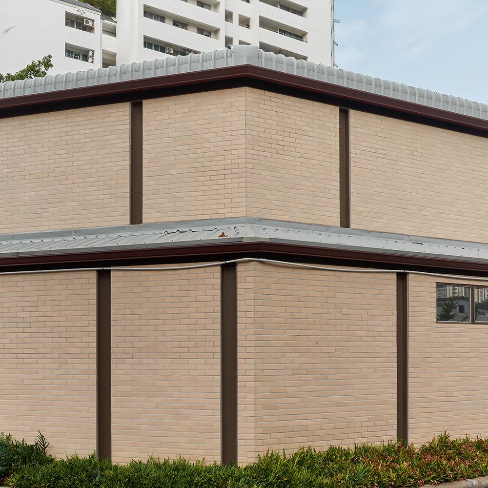 กระเบื้องดินเผา 2x8 นิ้ว KENZAI เอ็กทรูด ไทล์ ชินนามอน 50P