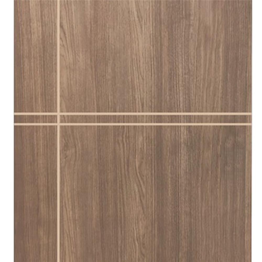 ประตูภายในเมลามีน AZLE L-03 80X200 ซม. สีน้ำตาล ไม่เจาะลูกบิด