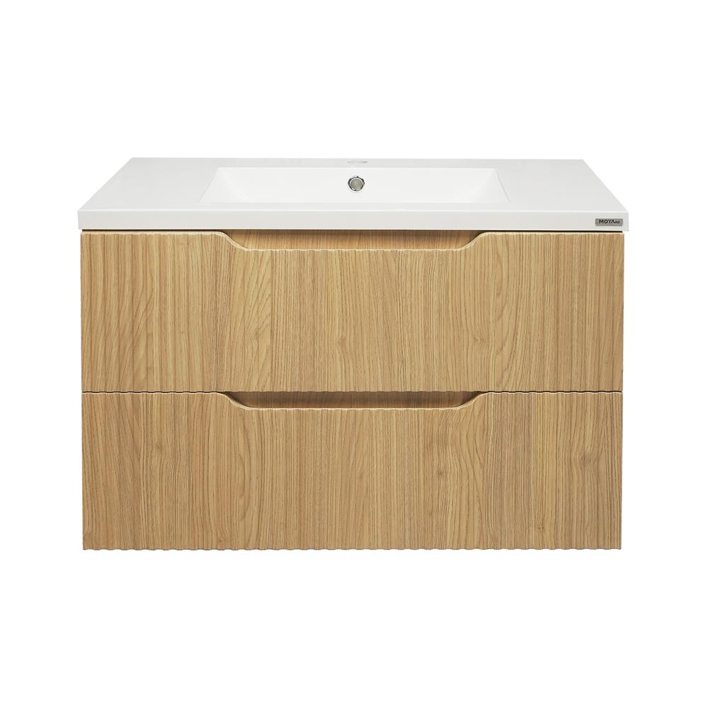 อ่างล้างหน้าเคาน์เตอร์ MOYA CP7180F33 ลายไม้