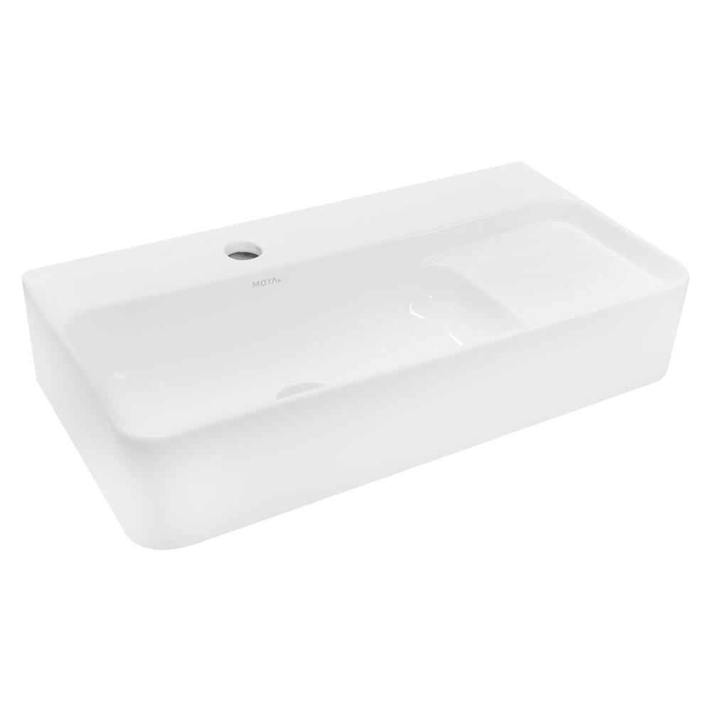 อ่างล้างหน้าแขวน MOYA 179 สีขาว
