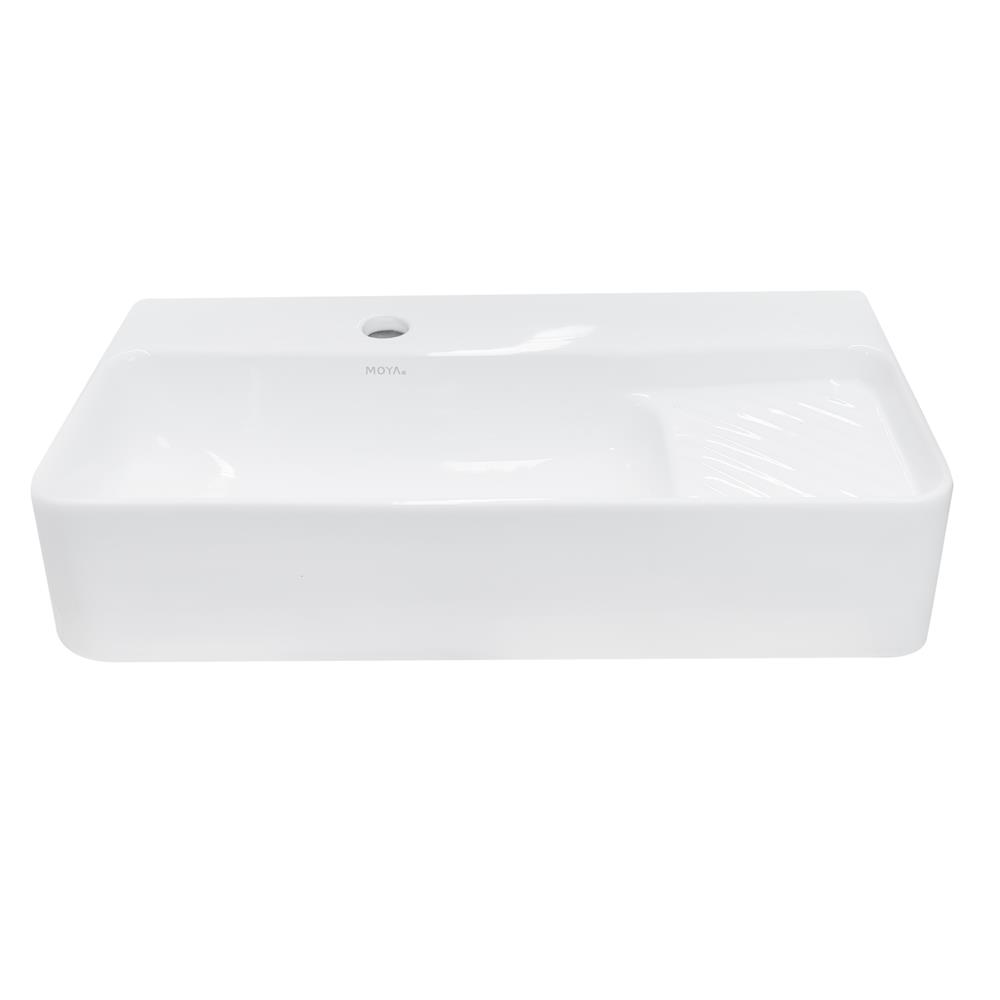 อ่างล้างหน้าแขวน MOYA 179 สีขาว