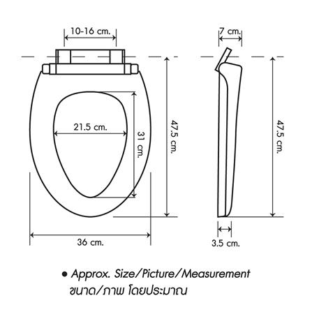 ฝารองนั่ง SLOW CLOSE WSP TS4-8_7