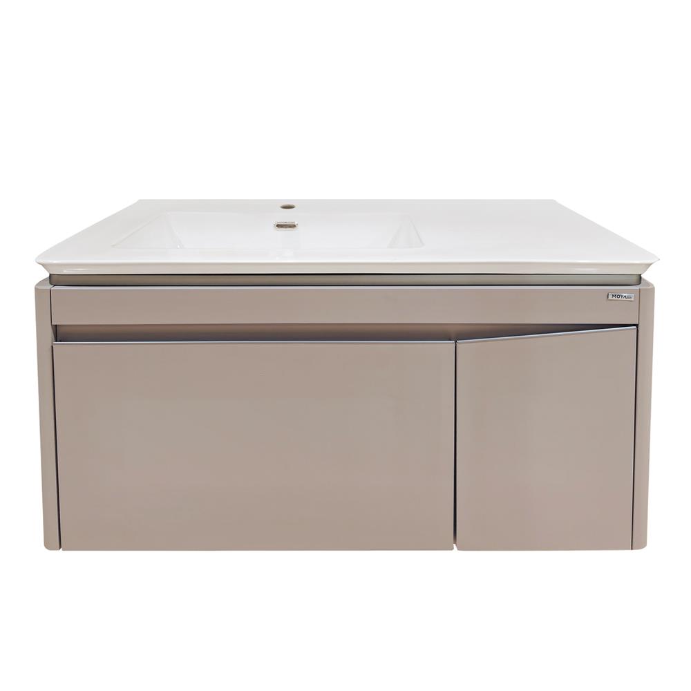 อ่างเคาน์เตอร์ MOYA PLUS ETHAN-100 สีเบจ