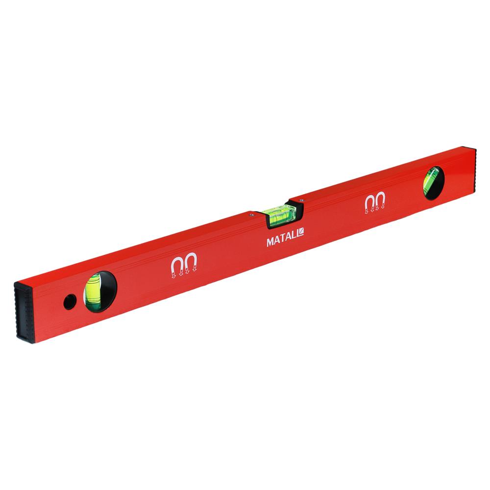 ระดับน้ำอะลูมิเนียมแถบแม่เหล็ก MATALL BOX 24 นิ้ว