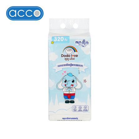 กระดาษเช็ดหน้า DODOLOVE HANGING 320 แผ่น_0