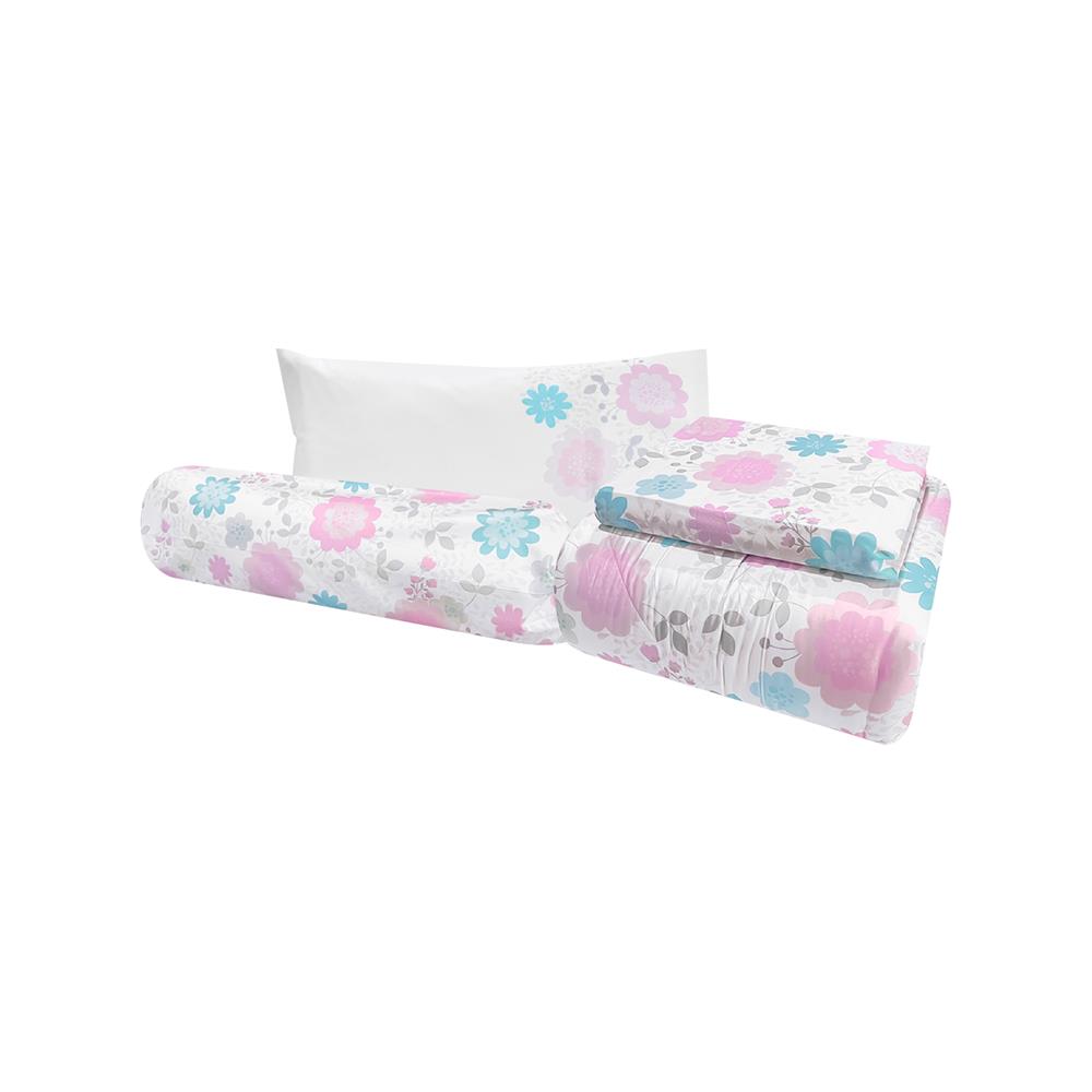 ชุดผ้าปูที่นอน 3.5 ฟุต 4 ชิ้น SANTAS GENTLY BLOOM PI