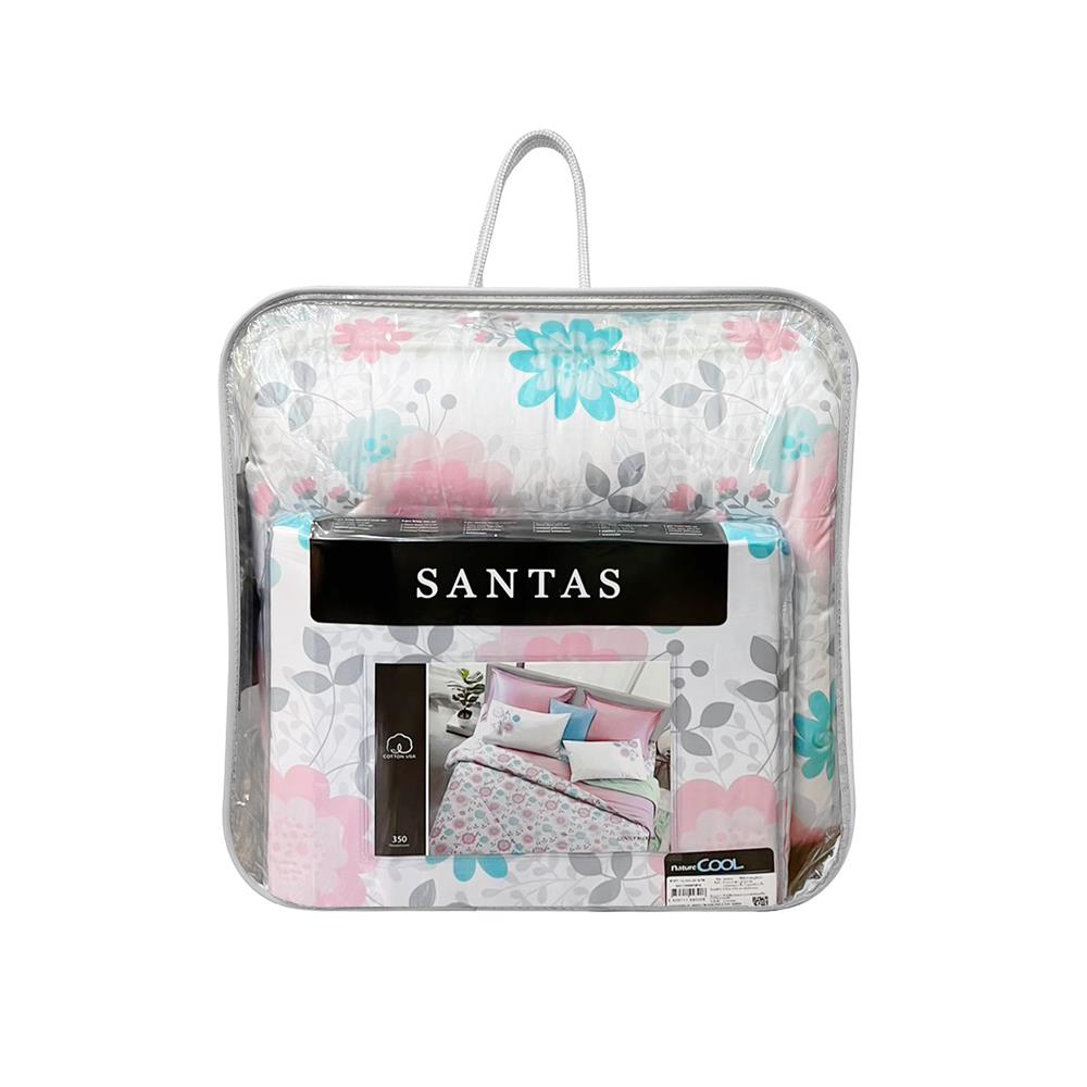 ชุดผ้าปูที่นอน 3.5 ฟุต 4 ชิ้น SANTAS GENTLY BLOOM PI