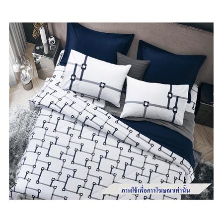 ชุดผ้าปูที่นอน 5 ฟุต 6 ชิ้น SANTAS GRITTY NA_0