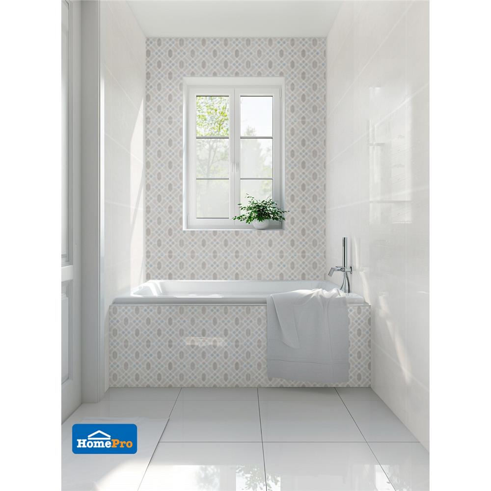 กระเบื้องผนัง 30x45 ซม. TARA เมลิสสา เกรย์ 0.81 ตร.ม.