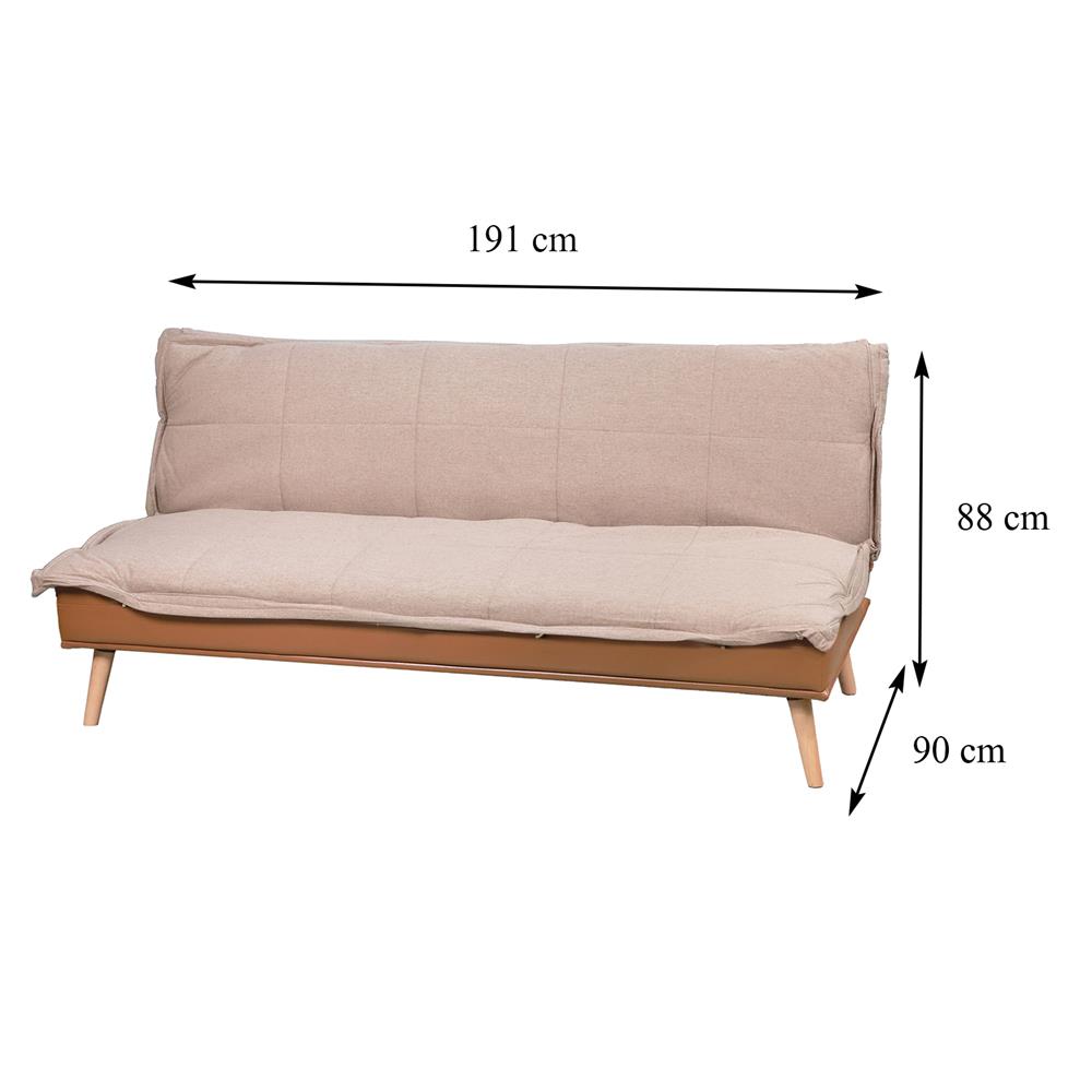 โซฟาเบด FURDINI AUSTON สีน้ำตาล