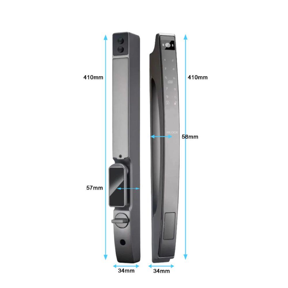 กลอนดิจิตอล HILOCK HL-492S สีเงิน