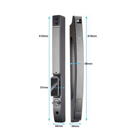 กลอนดิจิตอล HILOCK HL-492S สีเงิน_3