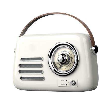 ลำโพงบลูทูธ COMPRO OB-01 สีครีม_1