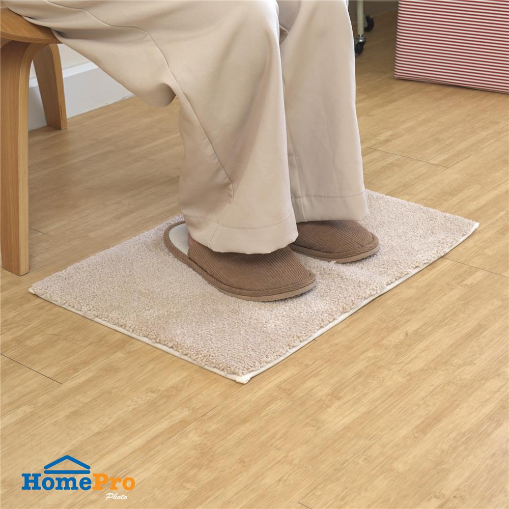 พรม HOME LIVING STYLE SIMPLE 45X70 ซม. สีครีม