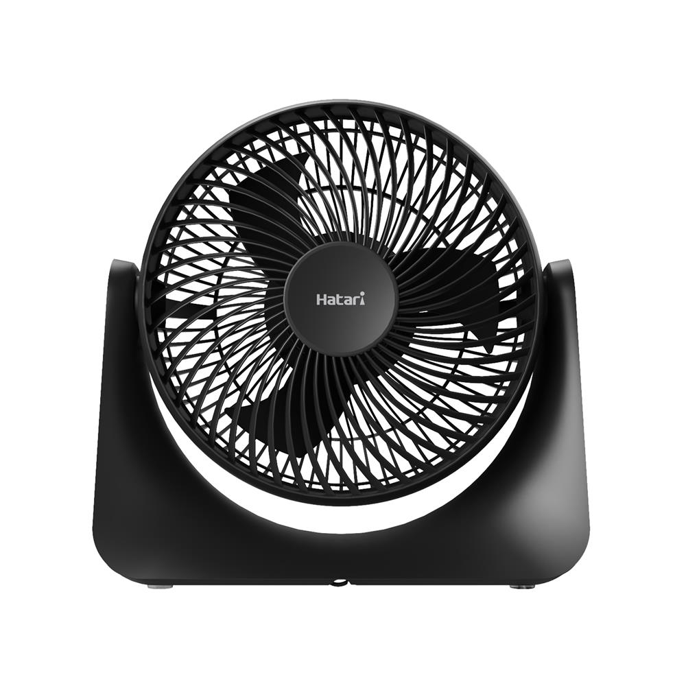 พัดลมพกพา 8 นิ้ว HATARI CYCLONE MAX สีดำ