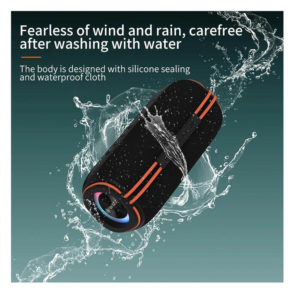 ลำโพงบลูทูธ WIZZ SONICWAVE สีดำ