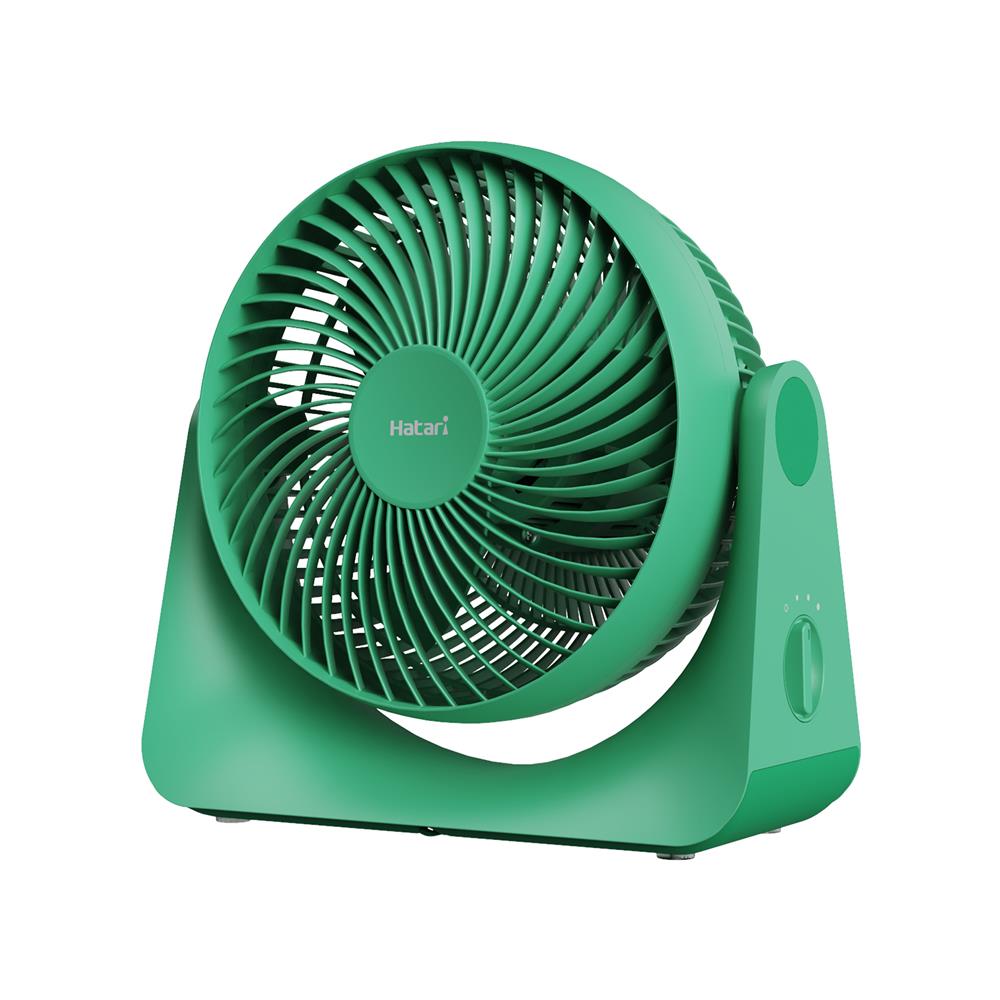 พัดลมพกพา 8 นิ้ว HATARI CYCLONE MAX สีเขียว