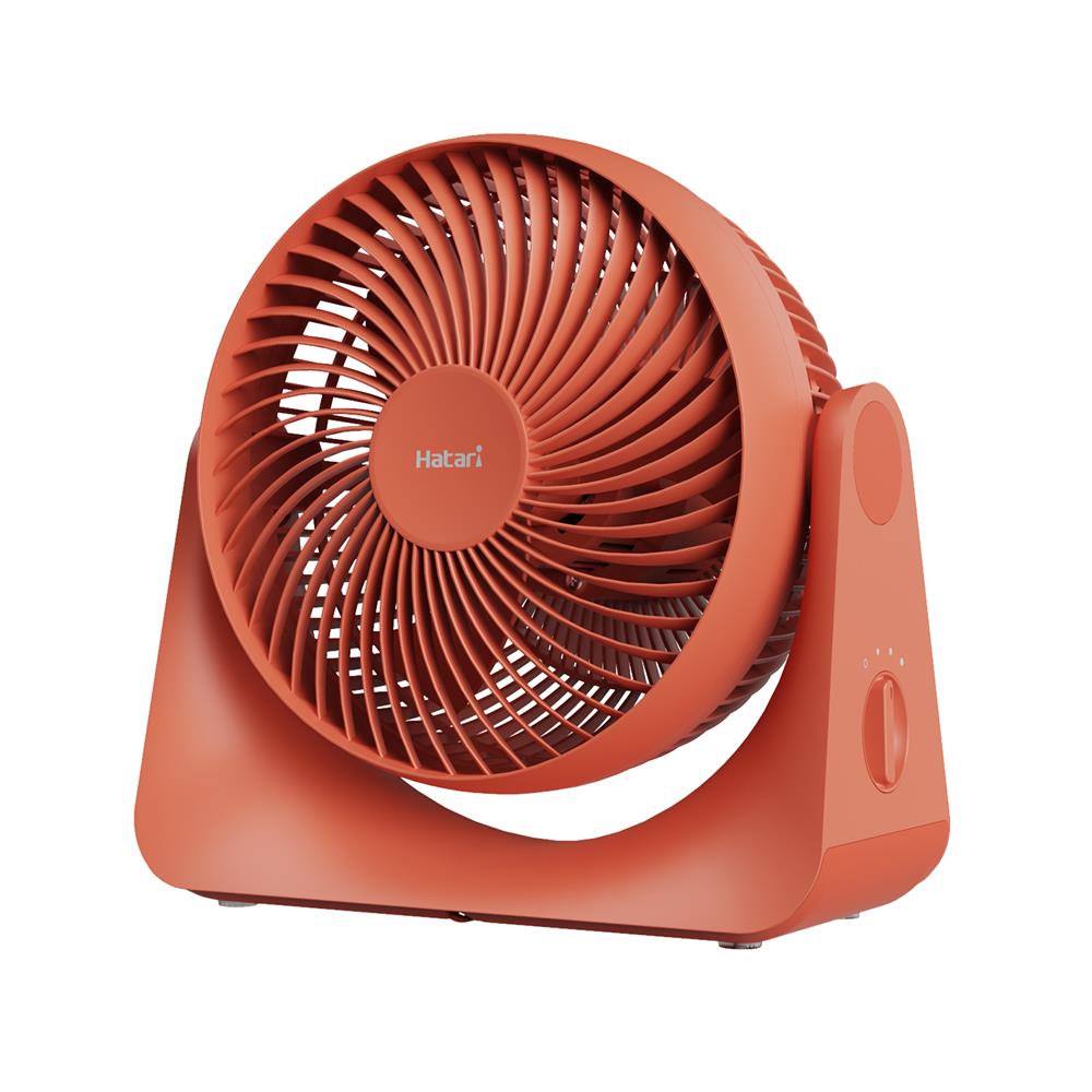 พัดลมพกพา 8 นิ้ว HATARI CYCLONE MAX สีส้ม