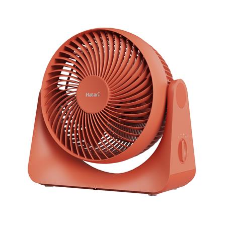 พัดลมพกพา 8 นิ้ว HATARI CYCLONE MAX สีส้ม_1
