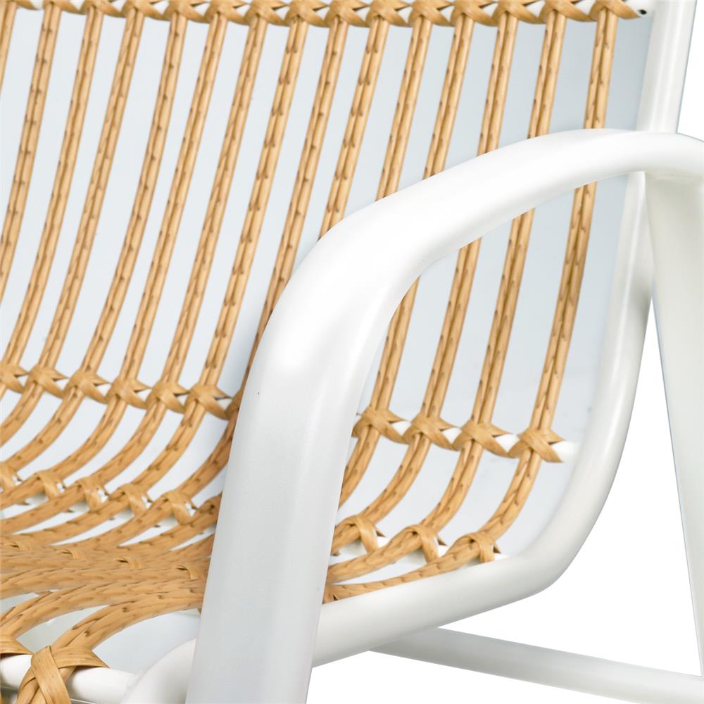 เก้าอี้พักผ่อน SPRING ROCKING LINA สีขาว