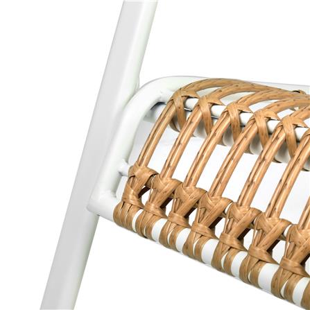 เก้าอี้พักผ่อน SPRING ROCKING LINA สีขาว_5