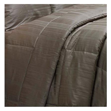 ชุดผ้าปูที่นอน 5 ฟุต 5 ชิ้น JESSICA STRIPE 20075-STONE GRAY_1