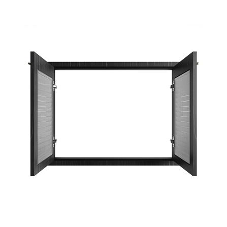 บานซิงค์คู่เกล็ดเต็ม JUPITER GLORY OAK 83x63 ซม. สีดำ_1