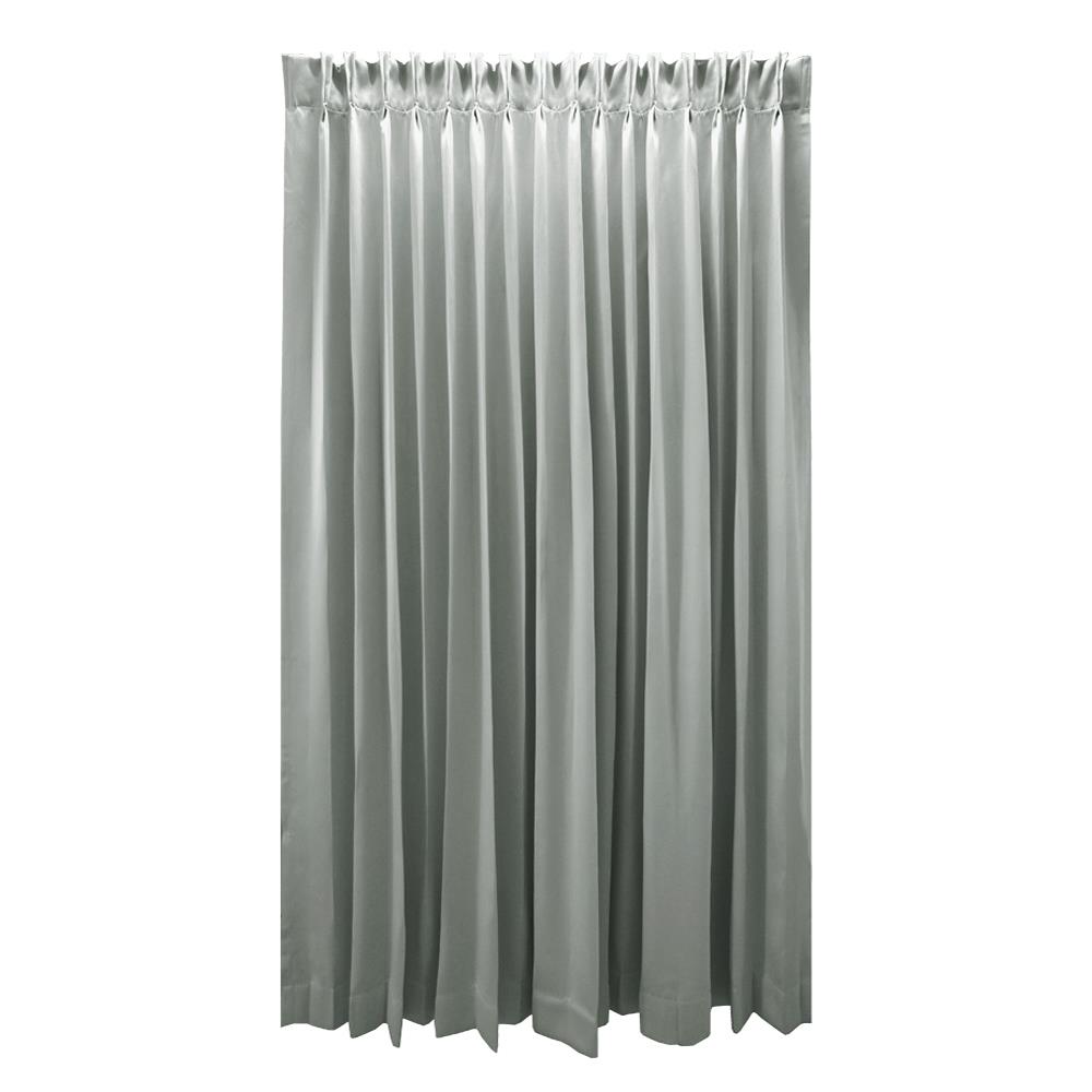 ผ้าม่านจีบ HOME LIVING STYLE BISTRO UV 180X220 ซม. สีเทา_0