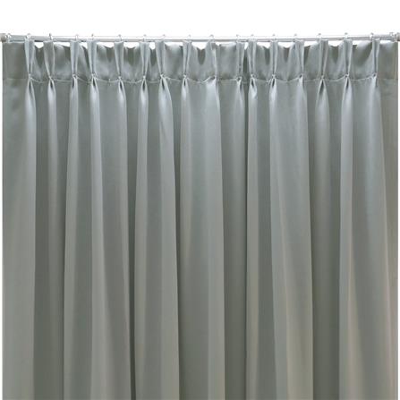 ผ้าม่านจีบ HOME LIVING STYLE BISTRO UV 180X220 ซม. สีเทา_2