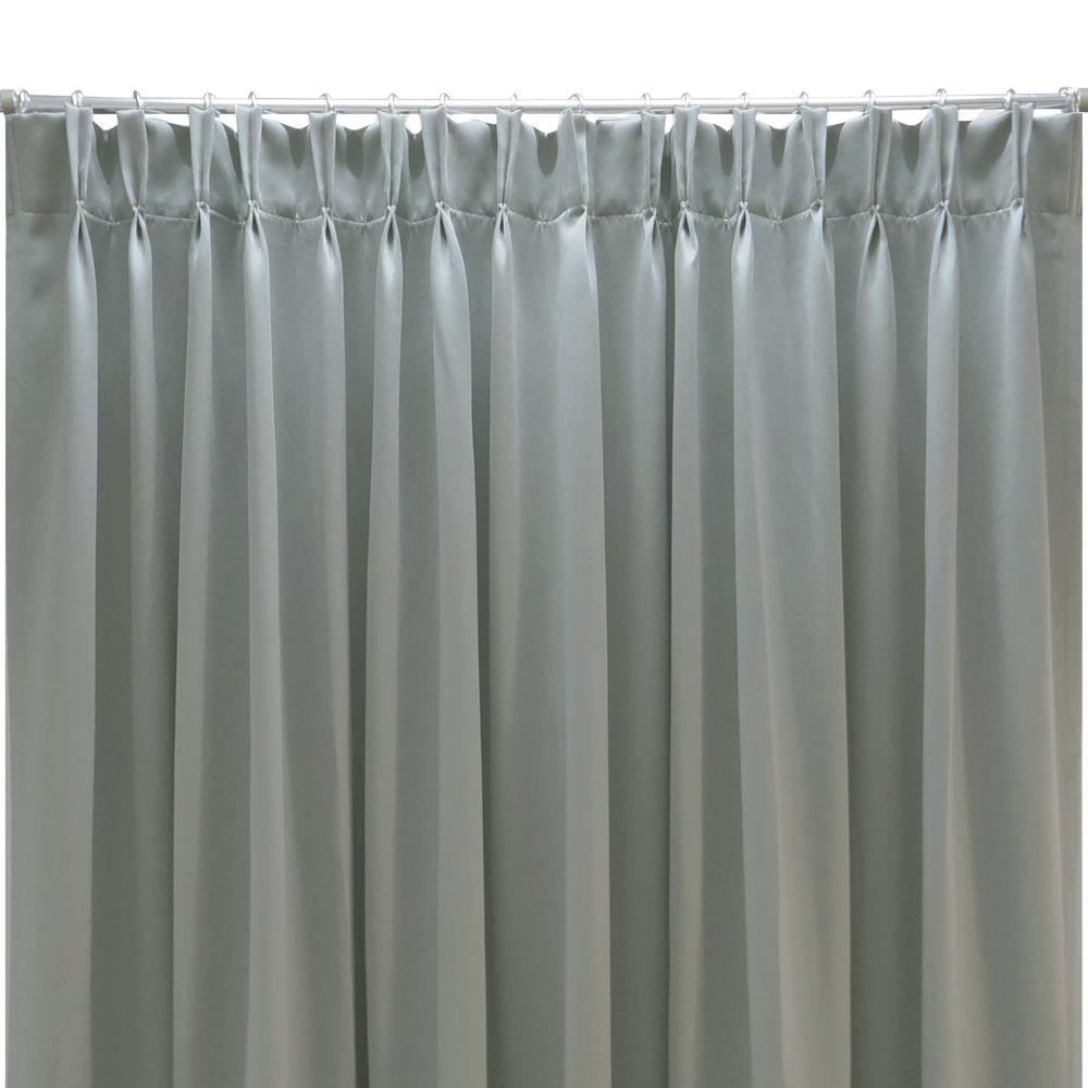 ผ้าม่านจีบ HOME LIVING STYLE BISTRO UV 180X160 ซม. สีเทา