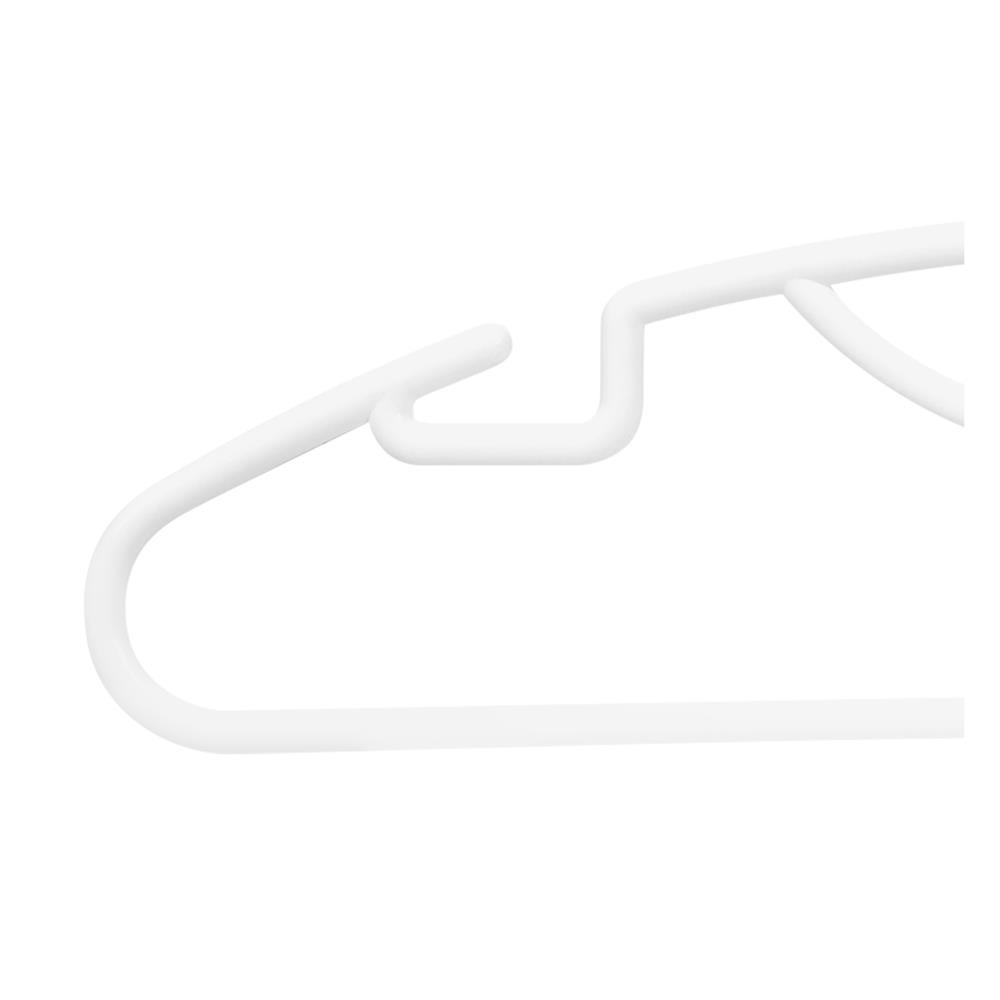 ไม้แขวนเสื้อ PLIM H-059 สีขาว แพ็ก 6 ชิ้น
