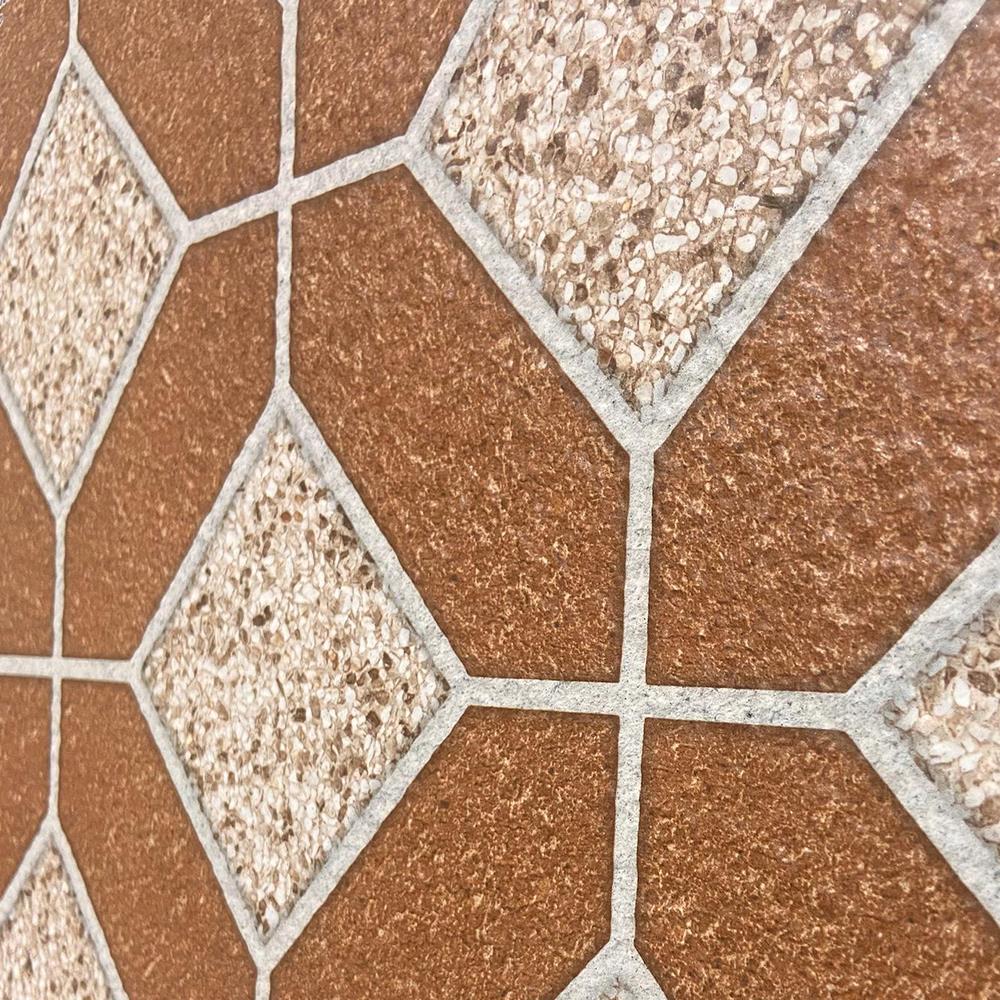 กระเบื้องพื้น 16x16 นิ้ว TARA ไคลี่ บล็อค น้ำตาล EXC PM 0.96 ตร.ม.